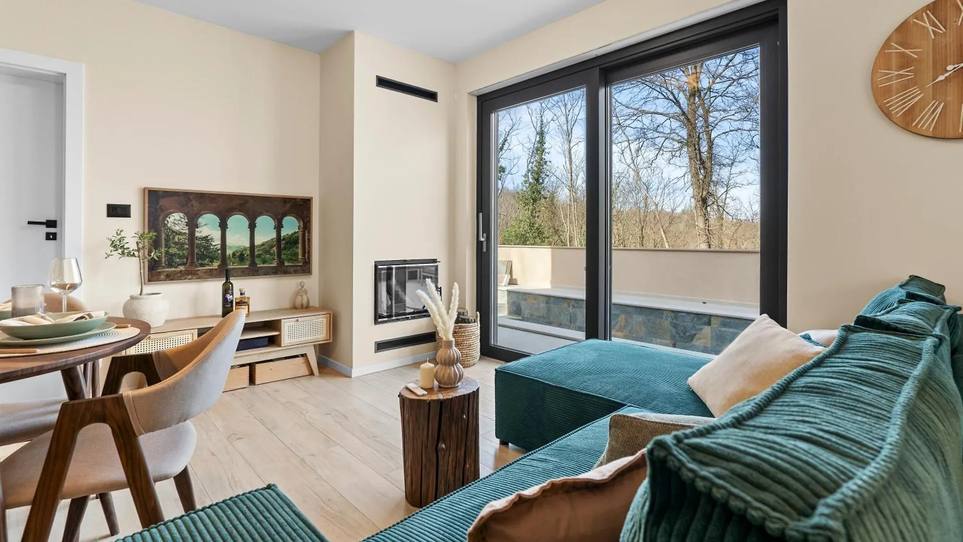Charming Villa Harmonia With Heated Pool And Indoor Jacuzzi Surrounded By Nature Pićan